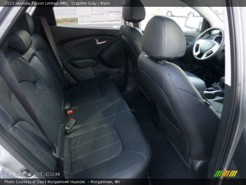 Graphite Gray / Black 2013 Hyundai Tucson Limited AWD