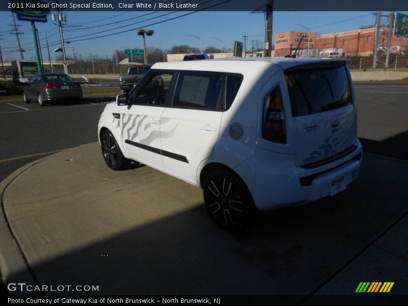 Clear White / Black Leather 2011 Kia Soul Ghost Special Edition