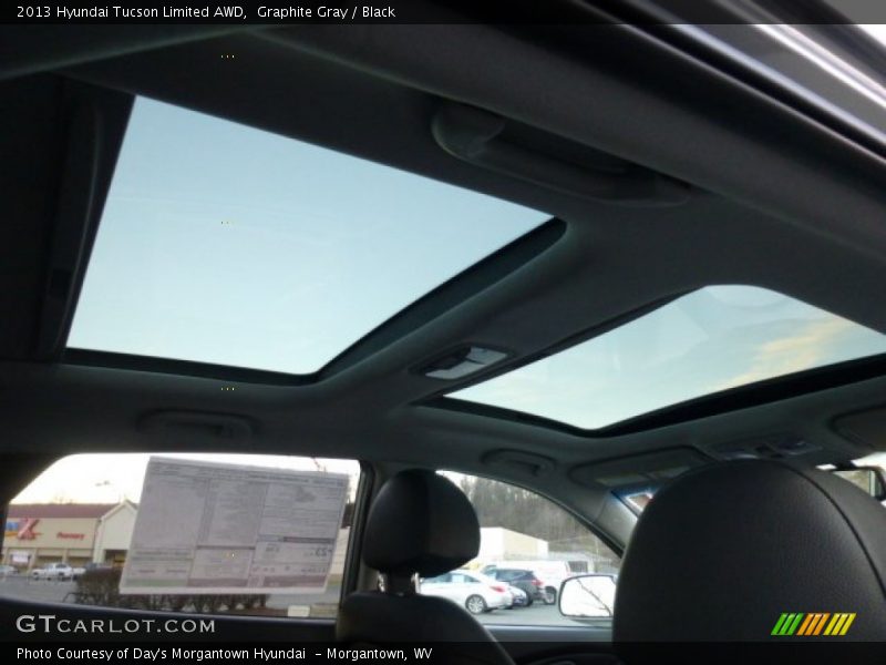 Graphite Gray / Black 2013 Hyundai Tucson Limited AWD