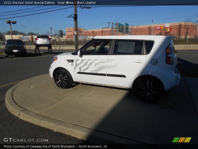 Clear White / Black Leather 2011 Kia Soul Ghost Special Edition