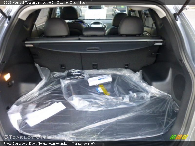 Graphite Gray / Black 2013 Hyundai Tucson Limited AWD