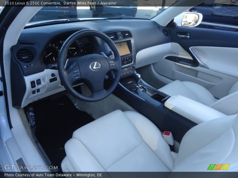  2010 IS 250C Convertible Alabaster Interior