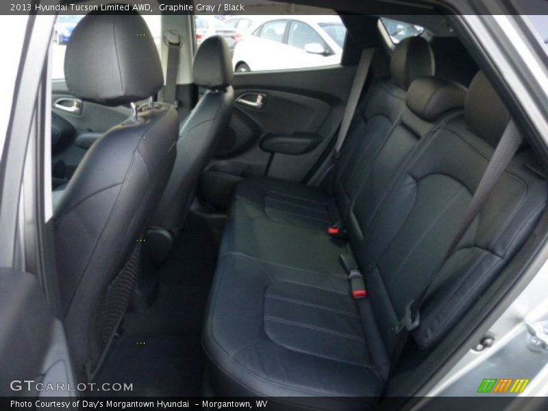 Graphite Gray / Black 2013 Hyundai Tucson Limited AWD