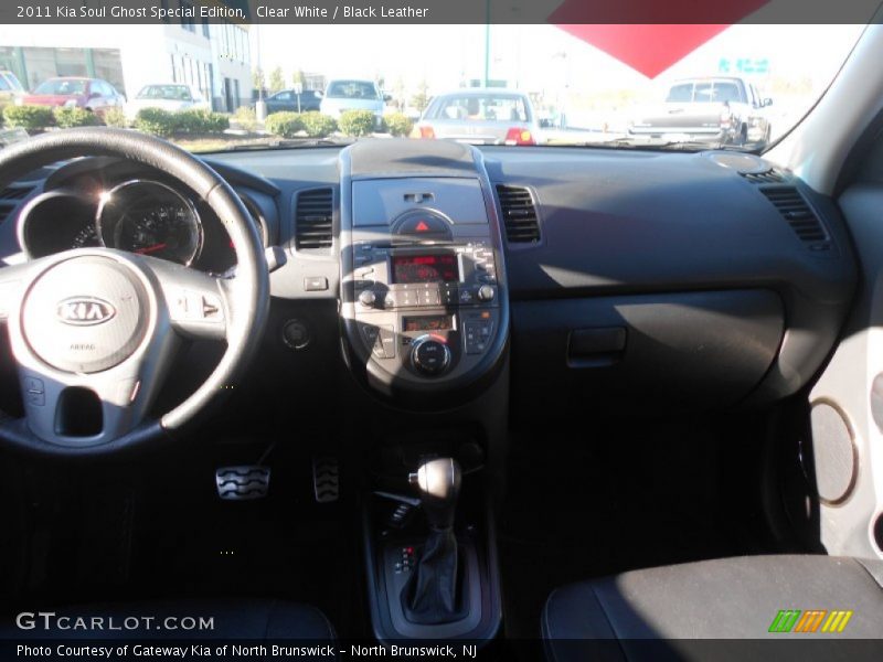 Clear White / Black Leather 2011 Kia Soul Ghost Special Edition