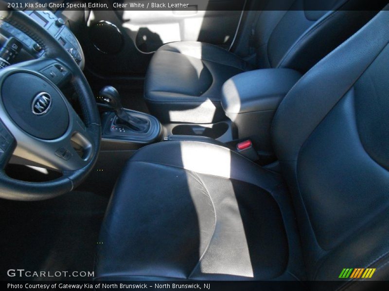 Clear White / Black Leather 2011 Kia Soul Ghost Special Edition