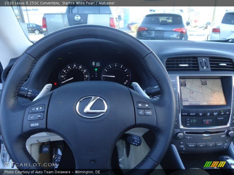 Starfire White Pearl / Alabaster 2010 Lexus IS 250C Convertible