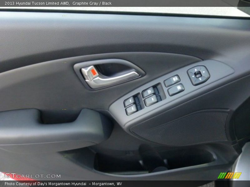 Graphite Gray / Black 2013 Hyundai Tucson Limited AWD