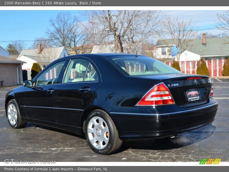 Black / Stone 2006 Mercedes-Benz C 280 4Matic Luxury