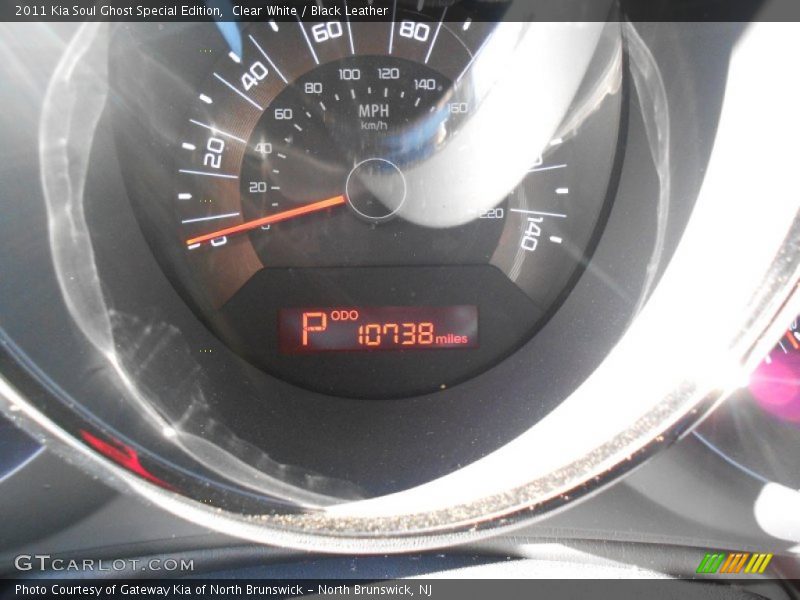 Clear White / Black Leather 2011 Kia Soul Ghost Special Edition