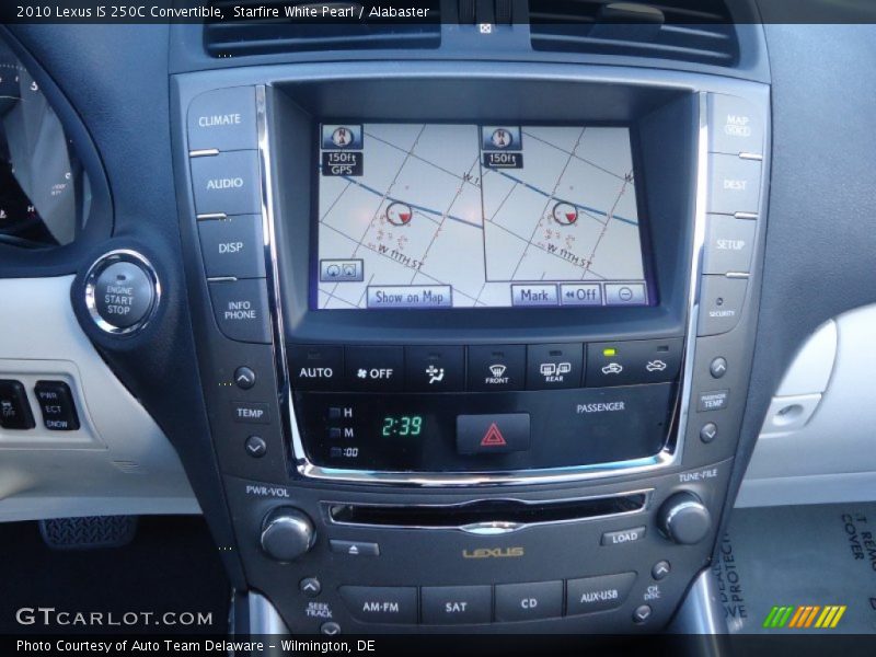 Starfire White Pearl / Alabaster 2010 Lexus IS 250C Convertible