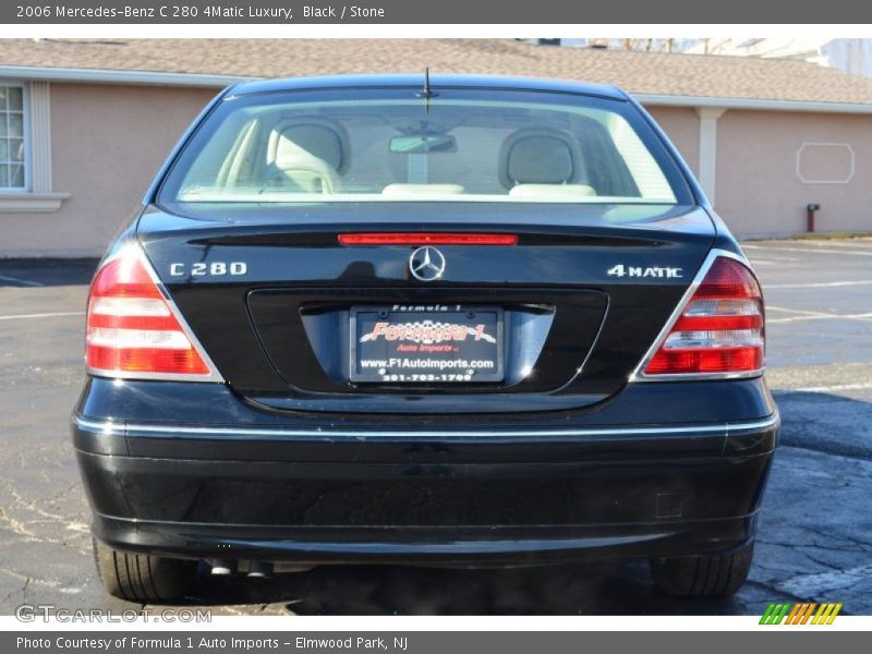 Black / Stone 2006 Mercedes-Benz C 280 4Matic Luxury