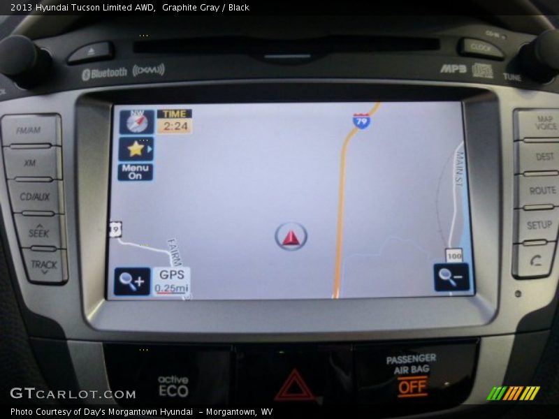 Graphite Gray / Black 2013 Hyundai Tucson Limited AWD