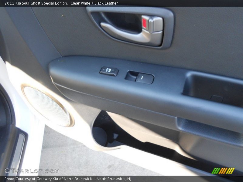 Clear White / Black Leather 2011 Kia Soul Ghost Special Edition