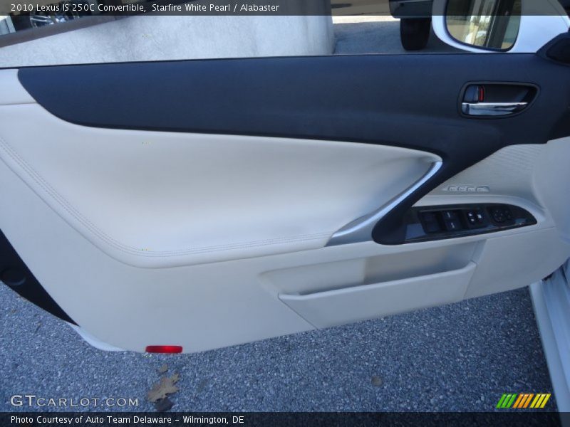 Starfire White Pearl / Alabaster 2010 Lexus IS 250C Convertible