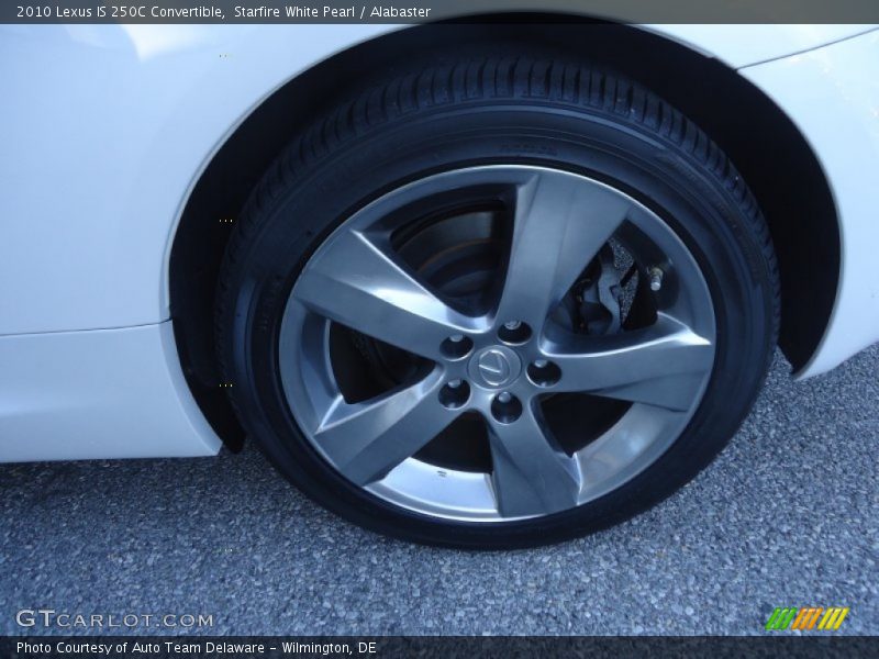 Starfire White Pearl / Alabaster 2010 Lexus IS 250C Convertible
