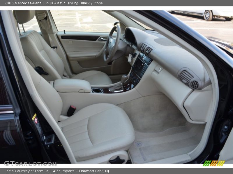 Black / Stone 2006 Mercedes-Benz C 280 4Matic Luxury