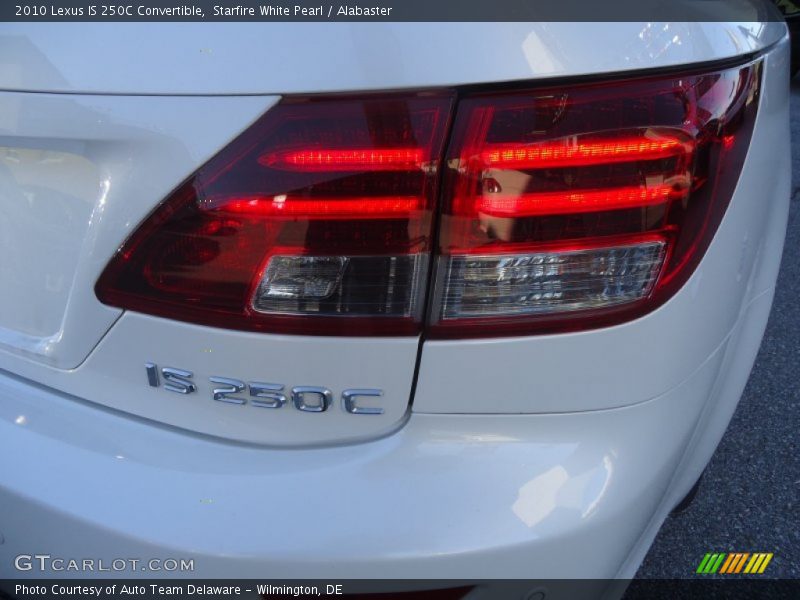 Starfire White Pearl / Alabaster 2010 Lexus IS 250C Convertible