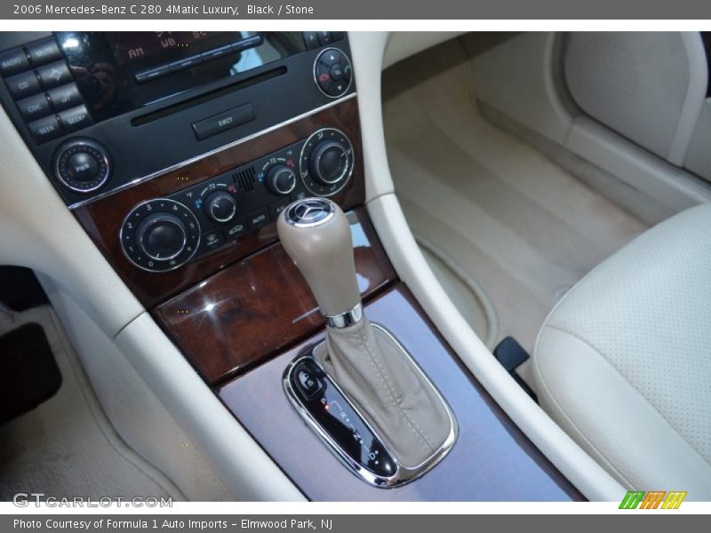 Black / Stone 2006 Mercedes-Benz C 280 4Matic Luxury