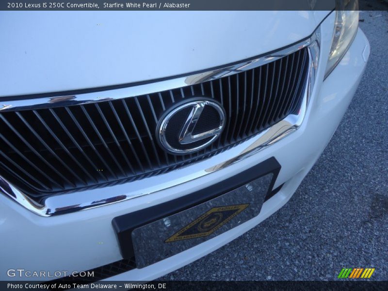 Starfire White Pearl / Alabaster 2010 Lexus IS 250C Convertible