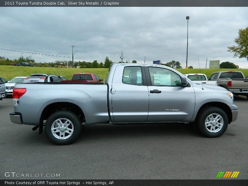 Silver Sky Metallic / Graphite 2013 Toyota Tundra Double Cab