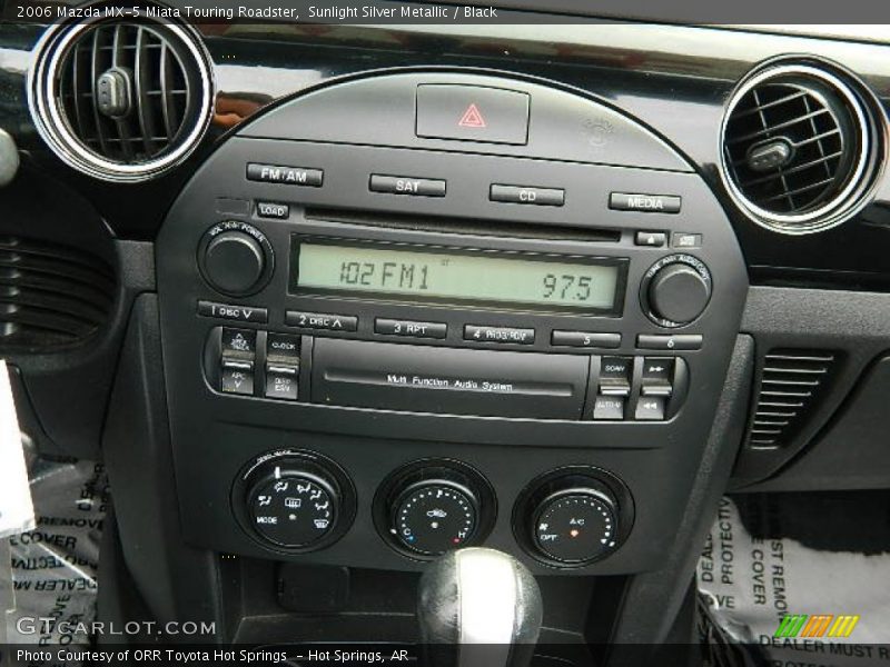 Controls of 2006 MX-5 Miata Touring Roadster