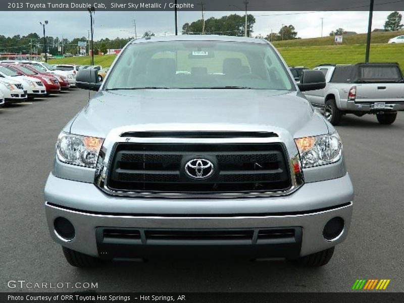 Silver Sky Metallic / Graphite 2013 Toyota Tundra Double Cab