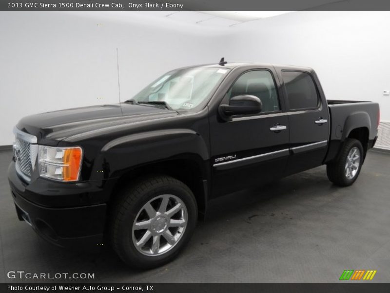 Onyx Black / Ebony 2013 GMC Sierra 1500 Denali Crew Cab