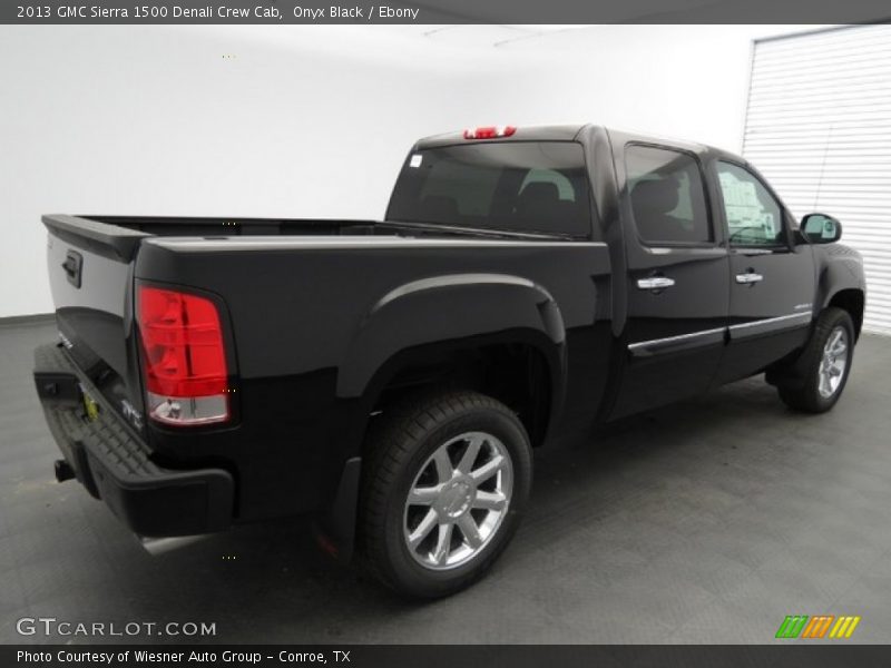 Onyx Black / Ebony 2013 GMC Sierra 1500 Denali Crew Cab
