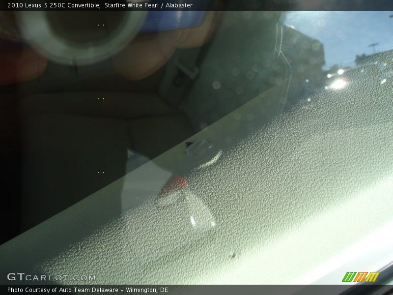 Starfire White Pearl / Alabaster 2010 Lexus IS 250C Convertible