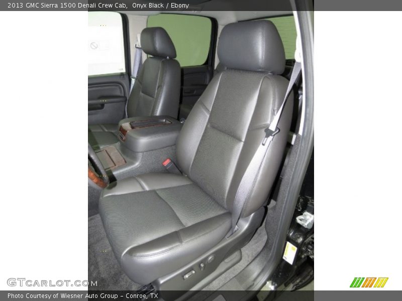 Onyx Black / Ebony 2013 GMC Sierra 1500 Denali Crew Cab