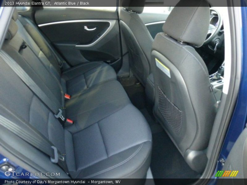 Atlantic Blue / Black 2013 Hyundai Elantra GT