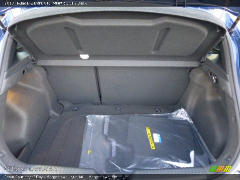 Atlantic Blue / Black 2013 Hyundai Elantra GT