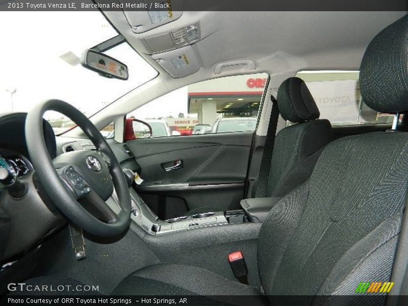 Barcelona Red Metallic / Black 2013 Toyota Venza LE