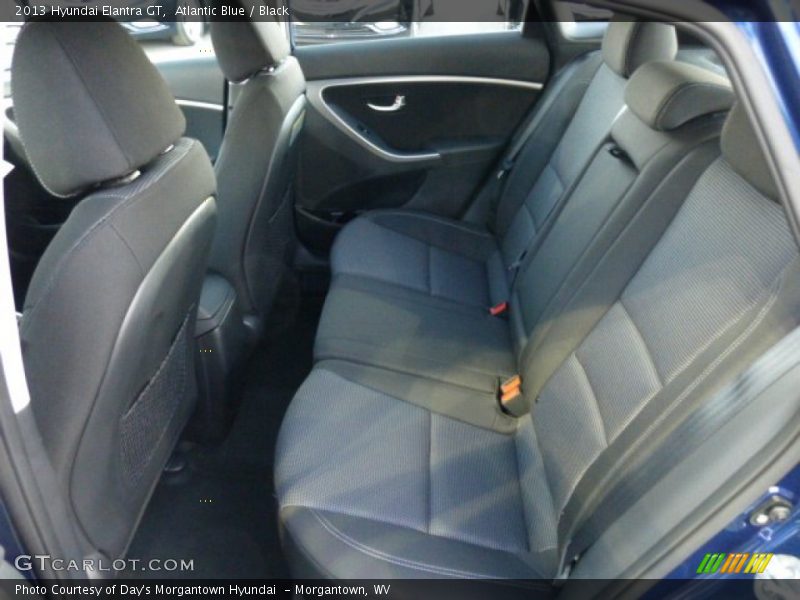 Atlantic Blue / Black 2013 Hyundai Elantra GT