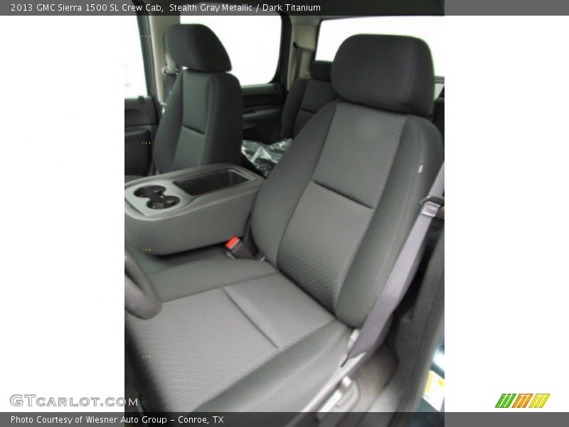 Stealth Gray Metallic / Dark Titanium 2013 GMC Sierra 1500 SL Crew Cab