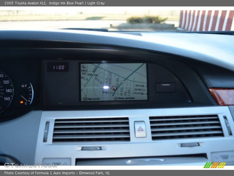 Indigo Ink Blue Pearl / Light Gray 2005 Toyota Avalon XLS