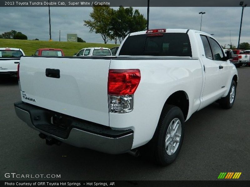 Super White / Graphite 2013 Toyota Tundra Double Cab