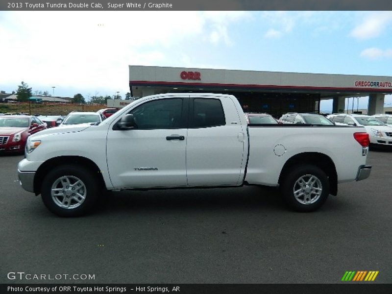 Super White / Graphite 2013 Toyota Tundra Double Cab