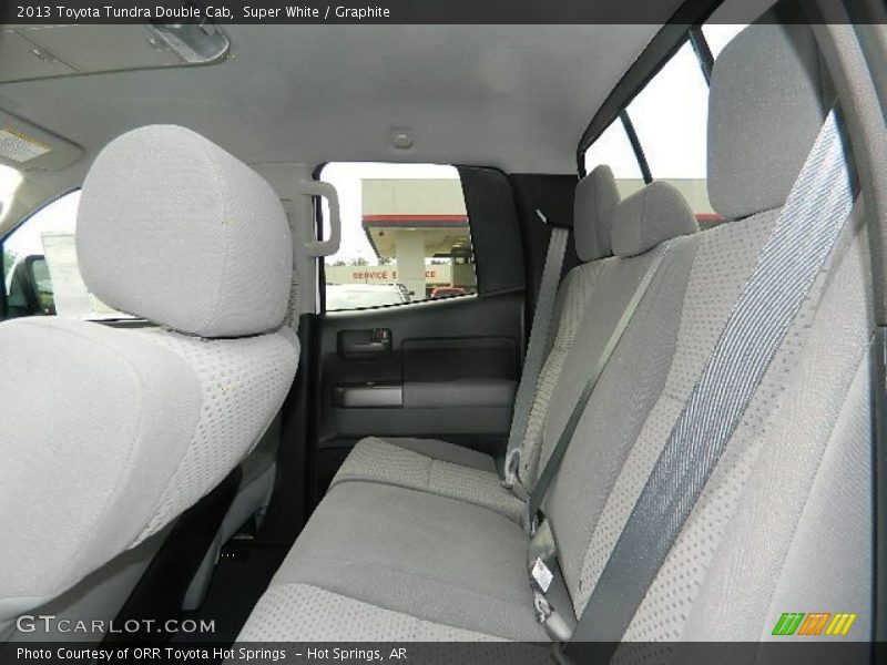 Super White / Graphite 2013 Toyota Tundra Double Cab