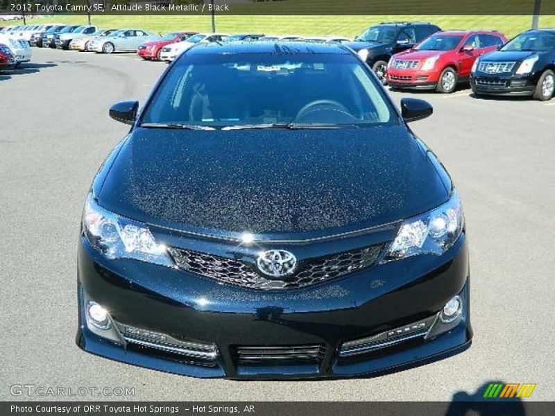 Attitude Black Metallic / Black 2012 Toyota Camry SE