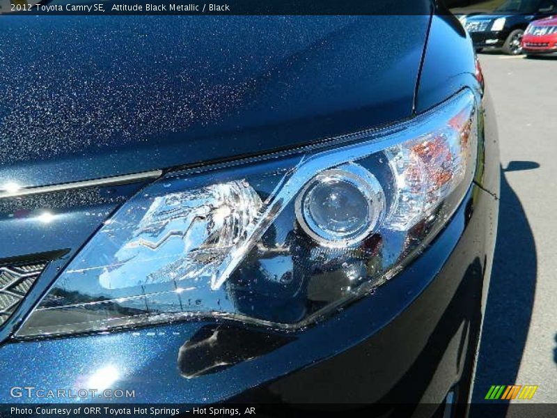 Attitude Black Metallic / Black 2012 Toyota Camry SE