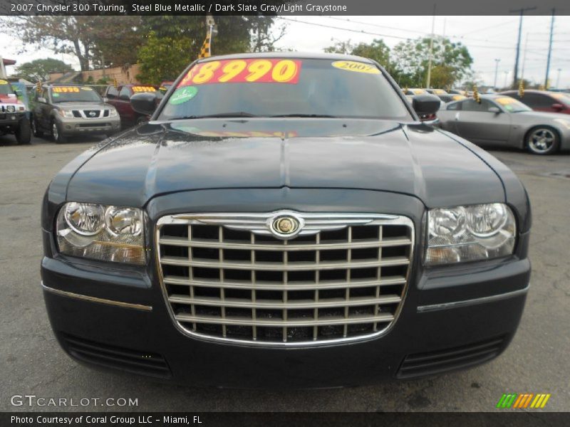 Steel Blue Metallic / Dark Slate Gray/Light Graystone 2007 Chrysler 300 Touring