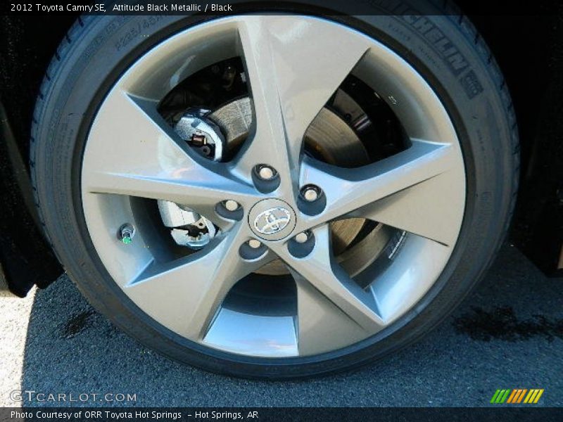 Attitude Black Metallic / Black 2012 Toyota Camry SE