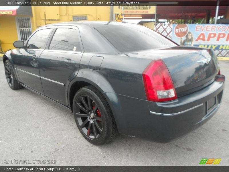 Steel Blue Metallic / Dark Slate Gray/Light Graystone 2007 Chrysler 300 Touring