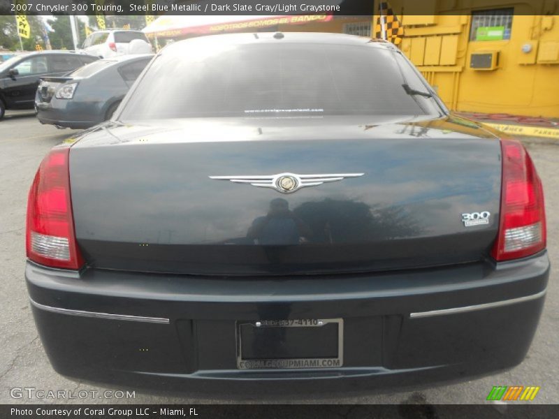 Steel Blue Metallic / Dark Slate Gray/Light Graystone 2007 Chrysler 300 Touring
