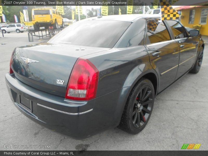 Steel Blue Metallic / Dark Slate Gray/Light Graystone 2007 Chrysler 300 Touring