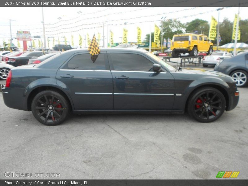 Steel Blue Metallic / Dark Slate Gray/Light Graystone 2007 Chrysler 300 Touring