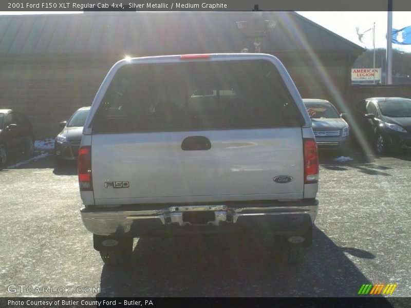 Silver Metallic / Medium Graphite 2001 Ford F150 XLT Regular Cab 4x4