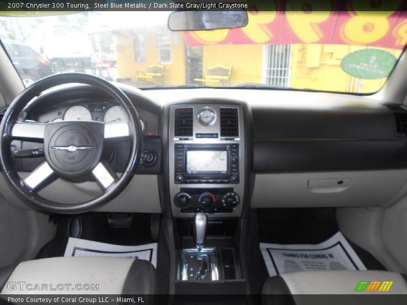 Steel Blue Metallic / Dark Slate Gray/Light Graystone 2007 Chrysler 300 Touring