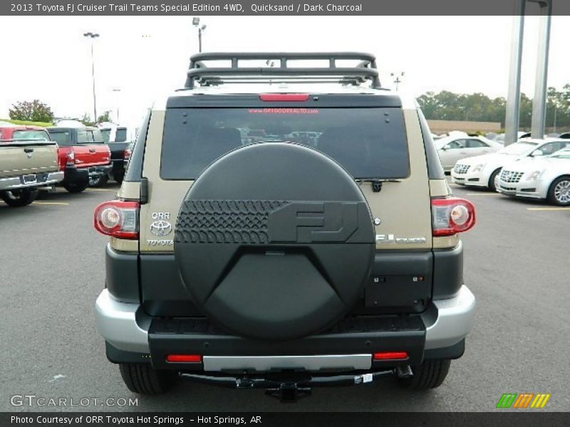 Quicksand / Dark Charcoal 2013 Toyota FJ Cruiser Trail Teams Special Edition 4WD